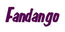 Rendering "Fandango" using Big Nib
