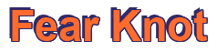 Rendering "Fear Knot" using Arial Bold