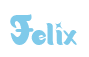 Rendering "Felix" using Candy Store