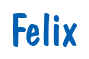 Rendering "Felix" using Dom Casual