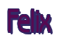 Rendering "Felix" using Beagle
