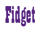 Rendering "Fidget" using Bill Board
