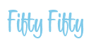 Rendering "Fifty Fifty" using Bean Sprout
