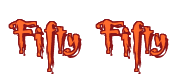 Rendering "Fifty Fifty" using Buffied