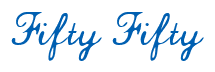 Rendering "Fifty Fifty" using Commercial Script