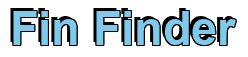 Rendering "Fin Finder" using Arial Bold