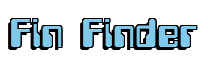Rendering "Fin Finder" using Computer Font