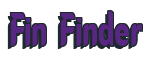 Rendering "Fin Finder" using Callimarker