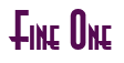 Rendering "Fine One" using Asia