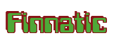 Rendering "Finnatic" using Computer Font