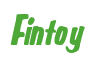 Rendering "Fintoy" using Big Nib