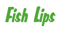 Rendering "Fish Lips" using Big Nib