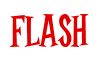 Rendering "Flash" using Cooper Latin