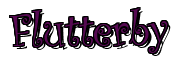 Rendering "Flutterby" using Curlz