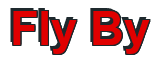 Rendering "Fly By" using Arial Bold