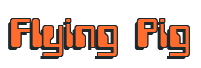 Rendering "Flying Pig" using Computer Font