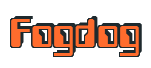 Rendering "Fogdog" using Computer Font