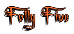 Rendering "Folly Five" using Charming