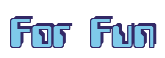 Rendering "For Fun" using Computer Font