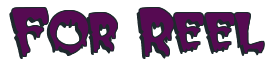 Rendering "For Reel" using Creeper