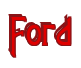Rendering "Ford" using Agatha