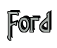 Rendering "Ford" using Agatha