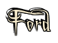 Rendering "Ford" using Charming