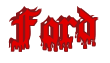 Rendering "Ford" using Dracula Blood