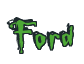Rendering "Ford" using Buffied