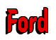 Rendering "Ford" using Callimarker