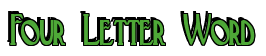 Rendering "Four Letter Word" using Deco