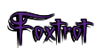 Rendering "Foxtrot" using Charming