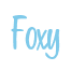 Rendering "Foxy" using Bean Sprout