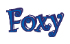 Rendering "Foxy" using Curlz