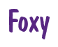 Rendering "Foxy" using Dom Casual