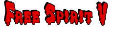 Rendering "Free Spirit V" using Drippy Goo
