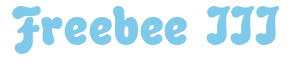 Rendering "Freebee III" using Bubble Soft