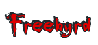 Rendering "Freebyrd" using Buffied