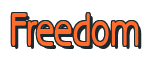 Rendering "Freedom" using Beagle