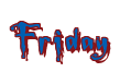 Rendering "Friday" using Buffied