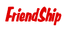 Rendering "FriendShip" using Big Nib