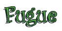 Rendering "Fugue" using Curlz