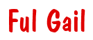 Rendering "Ful Gail" using Dom Casual