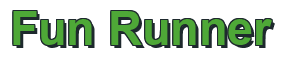 Rendering "Fun Runner" using Arial Bold