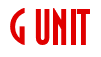 Rendering "G UNIT" using Asia