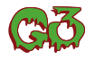 Rendering "G3" using Creeper
