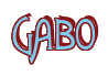 Rendering "GABO" using Agatha