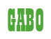 Rendering "GABO" using Bill Board