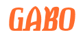 Rendering "GABO" using Color Bar