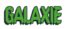 Rendering "GALAXIE" using Callimarker